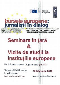 Bursele europene_jurnalisti in dialog